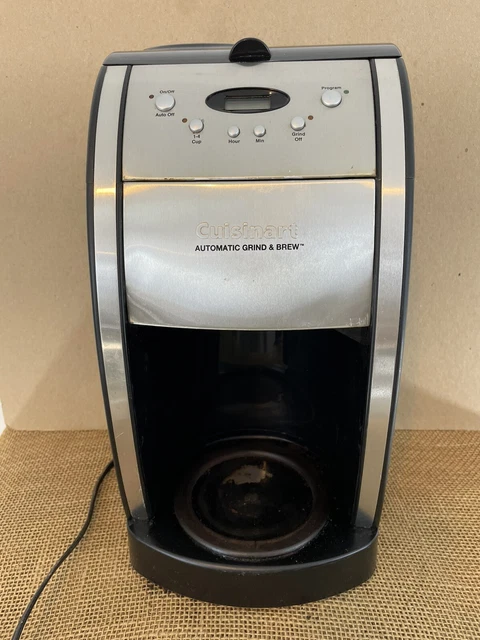 Cuisinart DGB-550BK 12 Cup Automatic Grind Stainless Black Coffeemaker