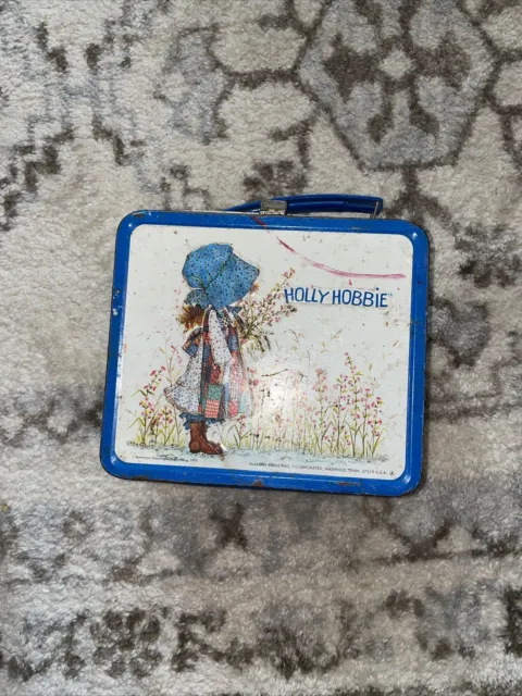 Vintage Holly Hobbie Metal Lunchbox Aladdin Industries **PRE-OWNED**