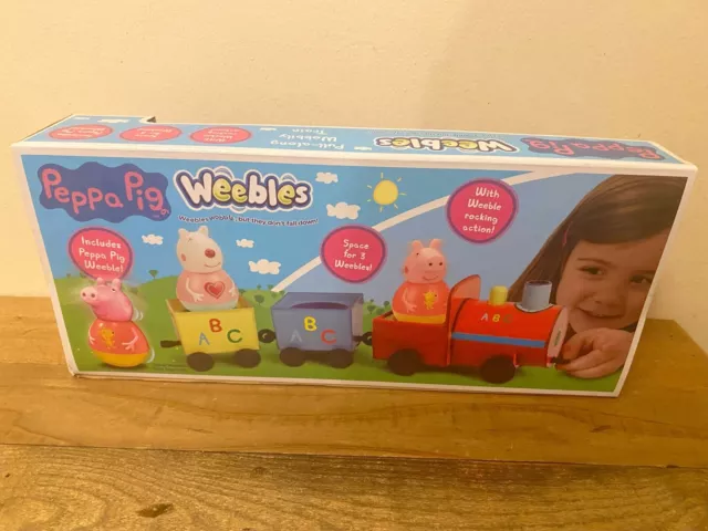 Peppa Pig Weebles Pull Along Wobilly Train 3