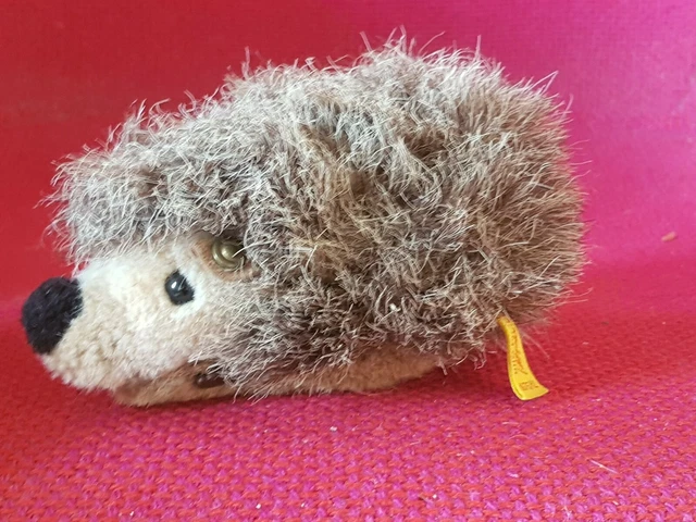 Ancien Ours STEIFF à Tirer Sur Roulettes - Peluche Jouet Vintage En Parfait état