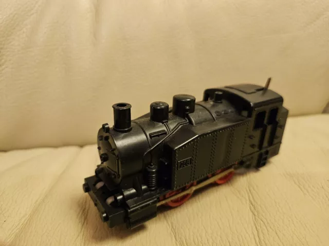 Jouef Playcraft British Railways Black Locomotive 706 Clockwork Toy Engine