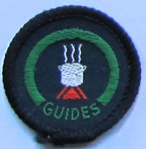 Girl Guide Interest Badge - Outdoor Cook - 1995-2002 'GUIDES' - New