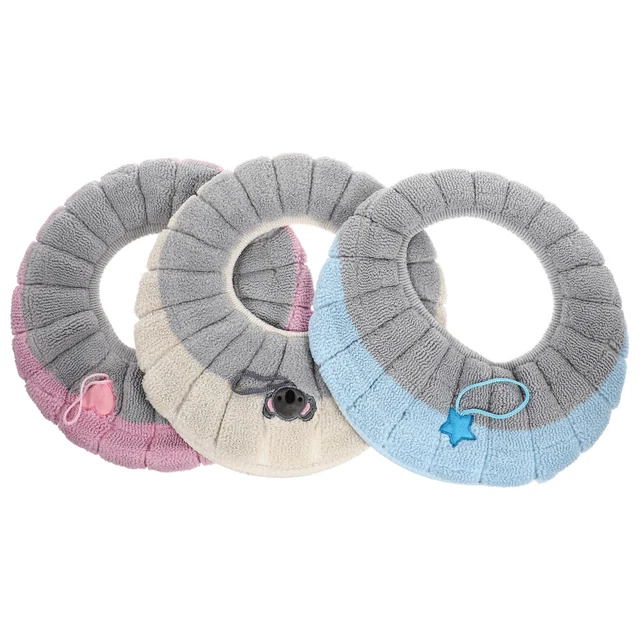 3pcs Sièges de toilette ménagères Subple Toits Tapis Tapis Toilettes Toilettes p
