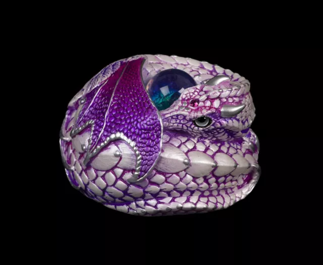 Windstone Editions "Grape Candy" Curled Dragon Test Paint #1