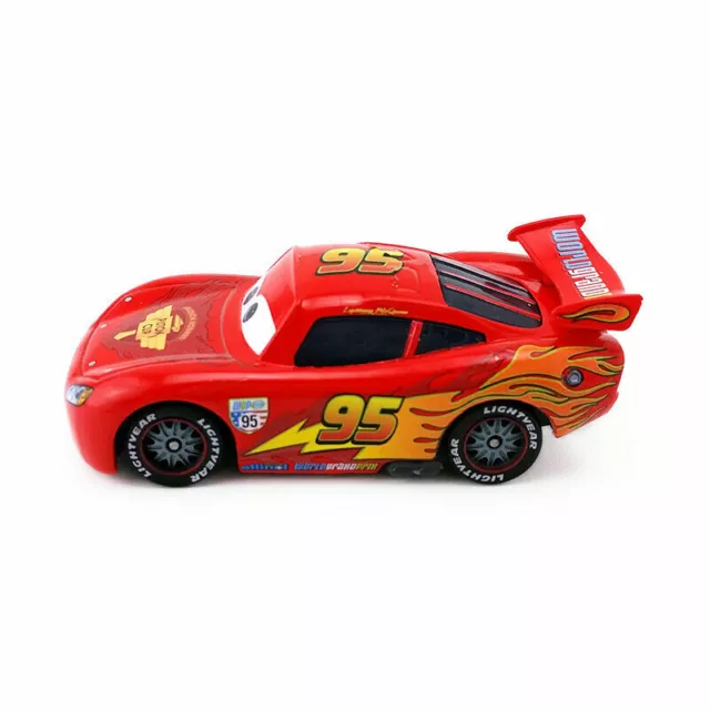 Disneys Pixar Cars 2 Lightning McQueen Diecast Toy Car 1:55 Model Boys XMAS Gift 3