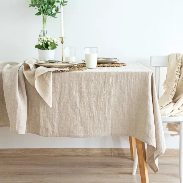 Tablecloth Fabric for Kitchen Dining Room Tabletop Decoration Table Cover