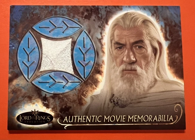 2006 Topps Lord of the Rings Evolution Gandalf's Cloak Movie Memorabilia