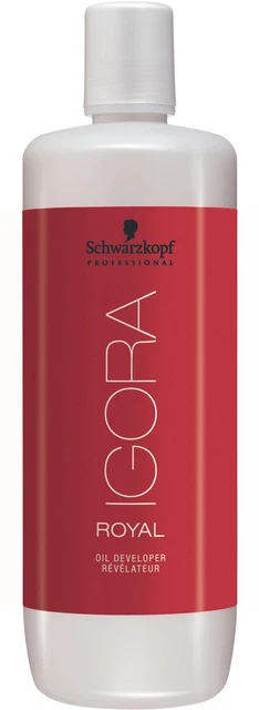 Schwarzkopf IGORA ROYAL Entwickler 60 Ml – Ammoniakfrei Für Hellblonde Haarfarbe