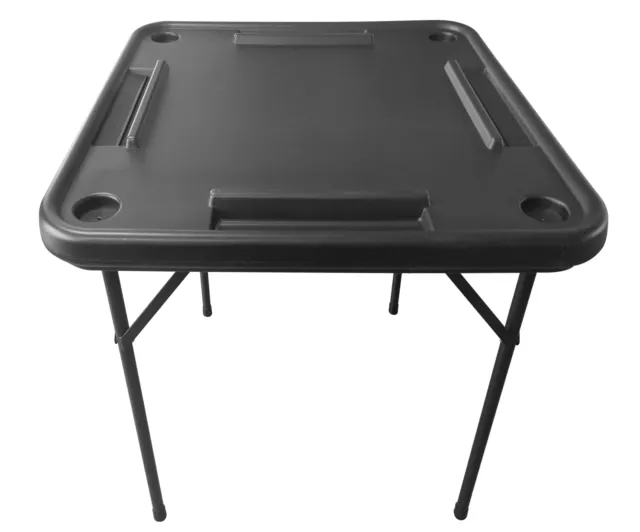 Bene Casa 38" Black Domino & Game Table