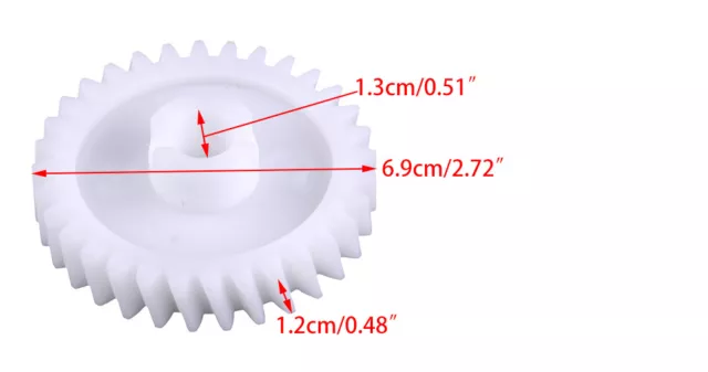 Garagentoröffner Antriebszahnrad 81B0045 für Liftmaster Chamberlain Craftsman 3