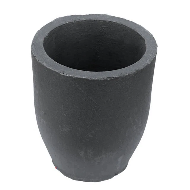 5KG Gießerei Ton Graphit Tiegel Propanofen Brenner Schmelzen Guss R Z3U9