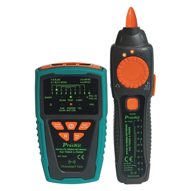 ECLIPSE MT-7029 Pocket Toner,For Twisted Pair, Coax