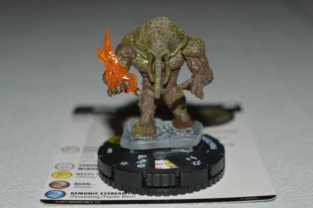Marvel Heroclix Avengers/Defenders War 055 Man-Thing Super Rare