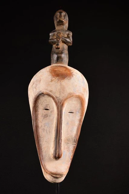 20004 African Old Fang Mask / Mask Gabon