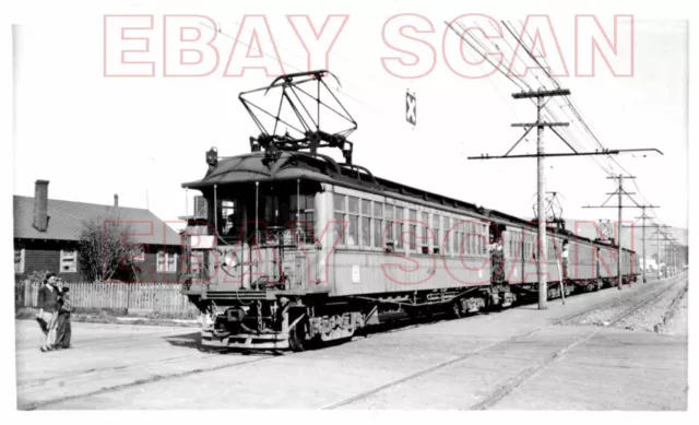 8G606 RP 1940s KEY SYSTEM SHIPYARD RAILWAY TRAIN CAR #518 NEAR RICHMOND CA