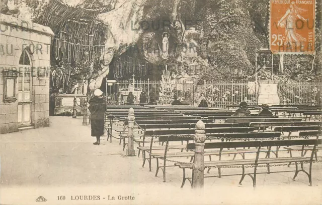 Cp Lourdes La Grotte - B 6564