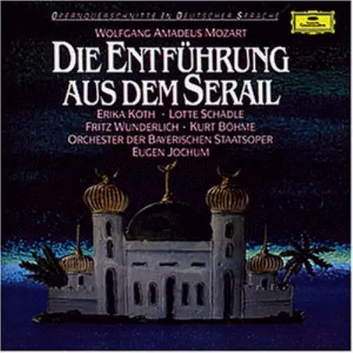 Mozart, Wolfgang Amadeus : Die Entführung aus dem Serail CD Fast and FREE P & P