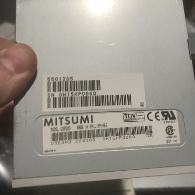 HP M495C Media Center PC Computer Floppy Disk Drive D353M3D Mitsumi W/front