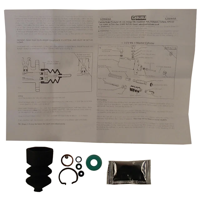 N14784 Master Cylinder Repair Kit for Backhoe Brake 580K 580L 580SL 580M 580SM