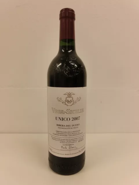 1 Fl. 0,75 Ltr. 2007 Unico Gran Reserva Vega Sicilia