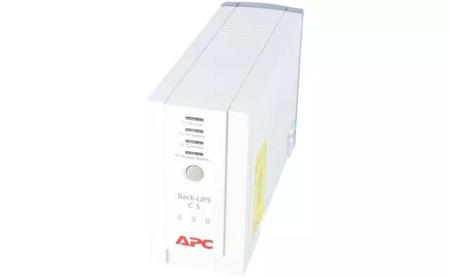 APC - BK650EI - Back-UPS CS 650 - UPS - Corrente alternata 230 V