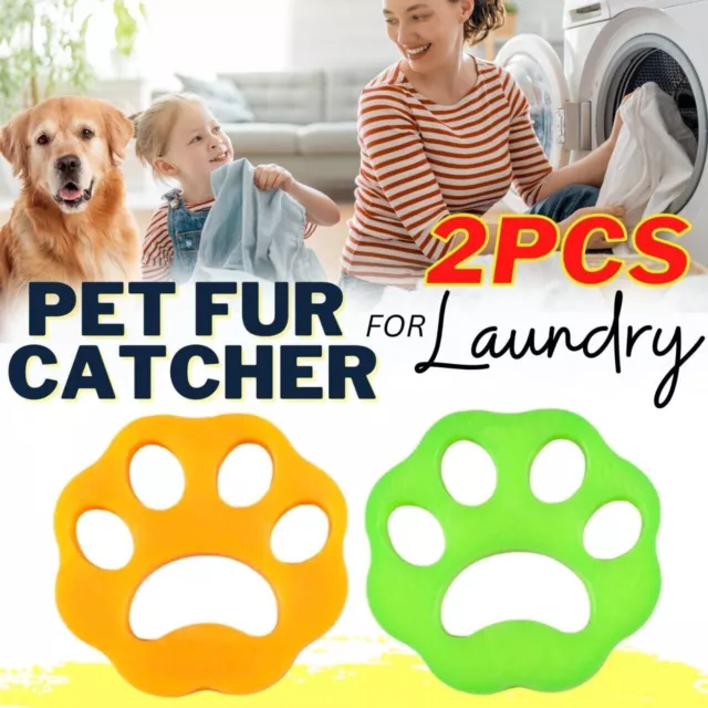 Pet Hair Remover for Laundry Reusable Washing Machine Lint Remover Fur Catcher