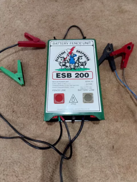 Rutland ESB200 12v Electric Fence Energiser