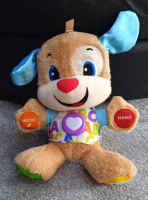 FISHER PRICE LEARNING ABC Talking Teddy Bear Smart stages Musical Songs ...