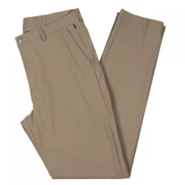 Calvin Klein Mens Taupe Slim Fit Chino Dress Pants Trousers 36/34 BHFO 4528