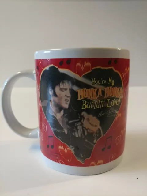 Elvis Presley "You're My Hunka Hunka Burnin' Love!" 1999 EPE Vintage Mug Cup