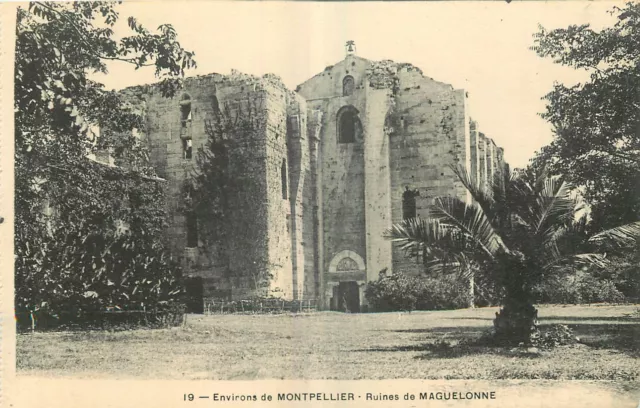 34   Environs De Montpellier  Ruines De Maguelonne  19