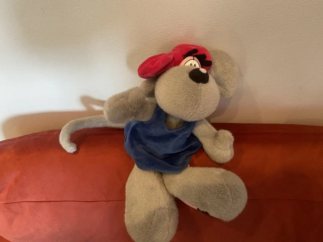 Rarissimo peluche pupazzo topo Diddl 32 cm vintage da collezione