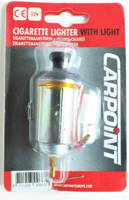 Accendisigari Carpoint Con Luce. 12 V.