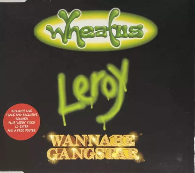 Wheatus - Wannabe Gangstar/Leroy - 3 Tracks CD Single und 1 Videospur