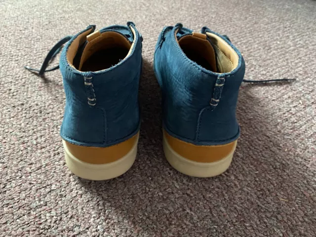 MENS, BLUE LEATHER, Clarks Active Air, Boots, UK Size 9 £10.00 ...