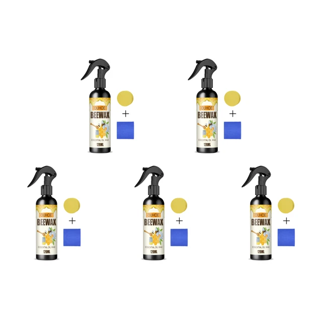 120ml Protezione Mobili Lucidatura Usura Spray Cera d'Api Resistente Per Pavimento (B)