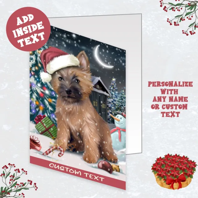Cairn Terrier Dog Greeting Cards and Note Cards with Envelopes Christmas NWT