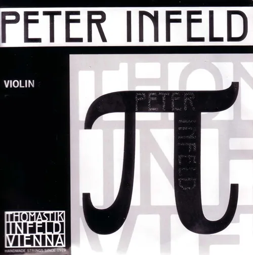 Peter Infeld Violin String Set 4/4 Tin  E-Silver D