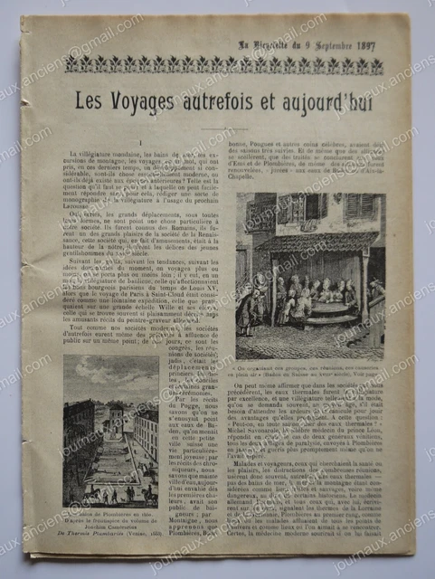 Revue Ancienne La Bicyclette N°26 - 1892 - Cyclisme D’époque