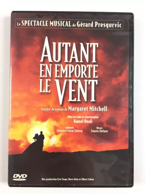 AUTANT EN EMPORTE le vent DVD / Le spectacle, La Comédie Musicale