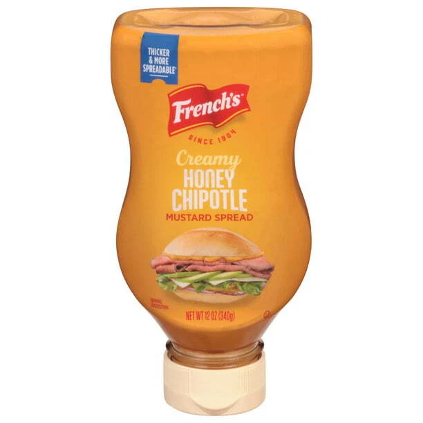 French's Color Crema Senape Miele Chipotle 355ml Gratis Worldwide Spedizione Exp