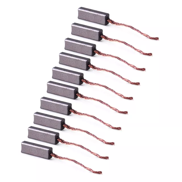 10x 4.5x6.5x20mm Carbon Brushes Motor Brush fit for Electric Replace Nm