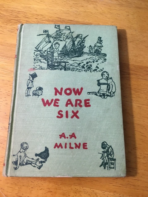 1949 Now We Are Six by AA Milne from Dutton & Co NICE!! 1949 Now We Are Six by AA Milne from Dutton & Co NICE!!