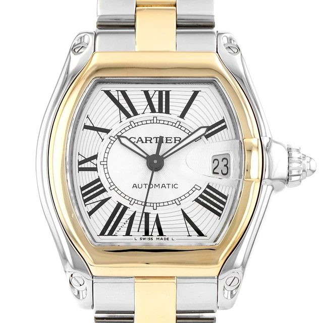 Cartier Roadster W62031Y4 44mm Steel Watch Cartier Roadster W62031Y4 44mm Steel Watch