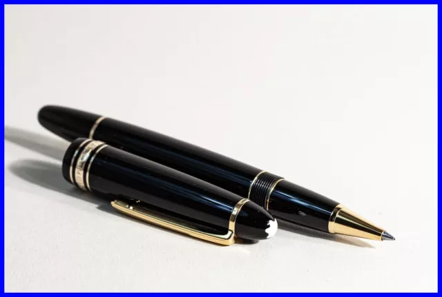 MEISTERSTÜCK 162 Montblanc LeGrand Rollerball SCHWARZ GOLD