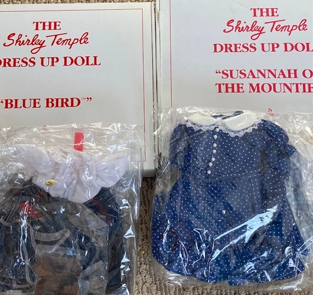 The 'Shirley Temple' Dress Up Doll Outfits-Fits 16” Doll
