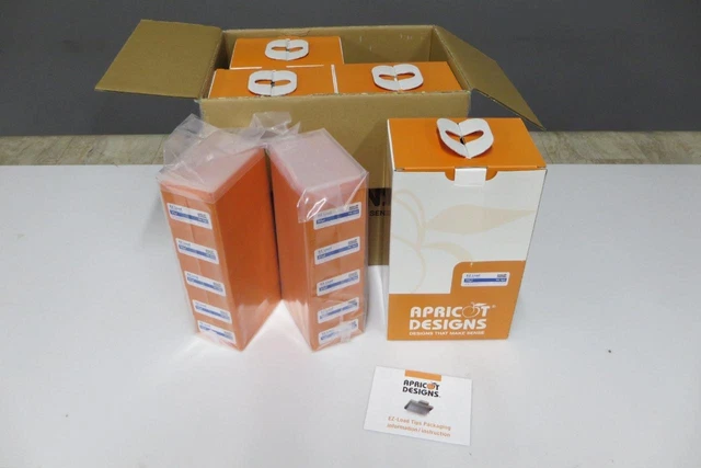 NEW CUSTODIA of Apricot Designs EZ Load 50uL 96Pipette Tips 50-096-EZ-NS ex 2026