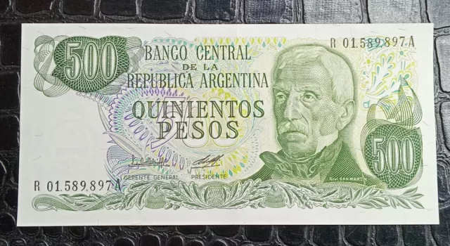 Banknote Argentina 500 Pesos Reposición 1977, Combined Shipping 1 to 20