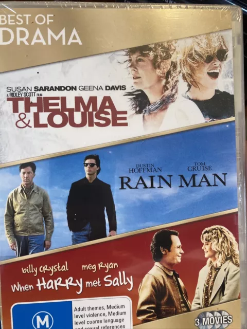 RAIN MAN DVD Melodrama Comedy Movie Dustin Hoffman & Tom Cruise Rated M15+  R4 $11.95 - PicClick AU