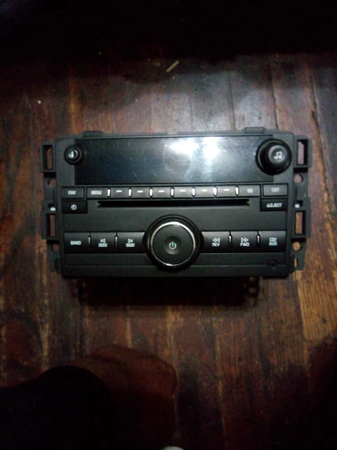 2007 - 2011 GM Chevrolet Tahoe Denali Avalanche SilveradSierraCD Radio Head Unit
